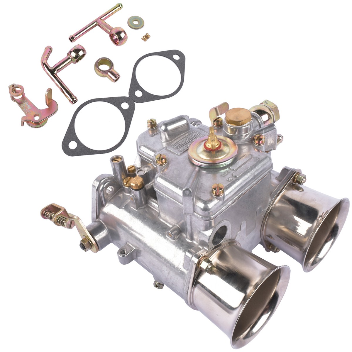 For Weber 55DCOE Carb 55mm Side Draft 2 Barrel Twin choke Electric