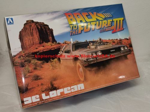 AOSHIMA 01187 1/24 Delorean Back to the Future Part 3 - Bild 1 von 1
