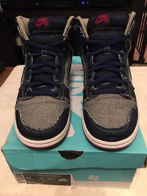 Nike SB Dunk High TRD QS  2016 Release  Style#881758/441 Size 11  USED 