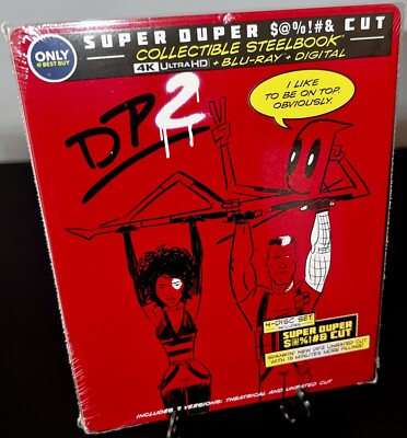 DEADPOOL 2  SUPER DUPER  S@%!#&  4K/BLU/DIGITAL BEST BUY STEELBOOK  *OOP+SEALED*
