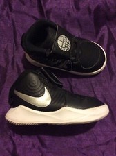 Nike Team Hustle baby toddler shoes black Size 6