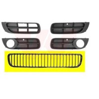 VAN Wezel LüFtungsgitter StoßFäNger Vorne FüR Skoda Fabia II 542 545 5J 7627590