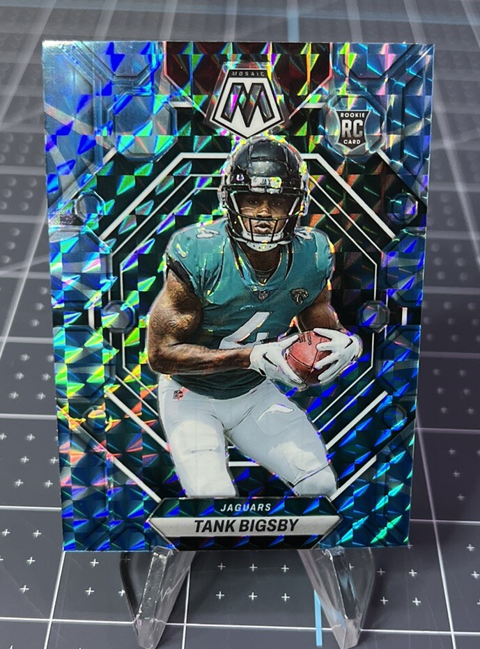 2023 Panini Mosaic Tank Bigsby Reactive Blue Prizm Rookie RC #364 Jaguars