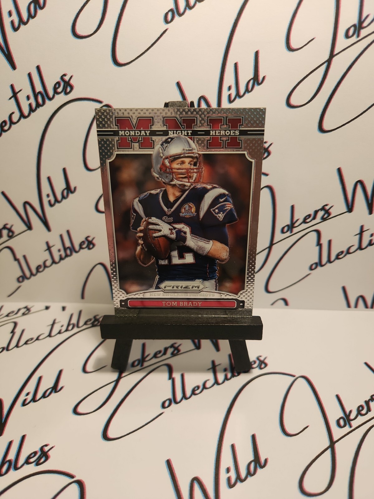 2013 Panini Prizm Monday Night Heroes #22 Tom Brady New England Patriots