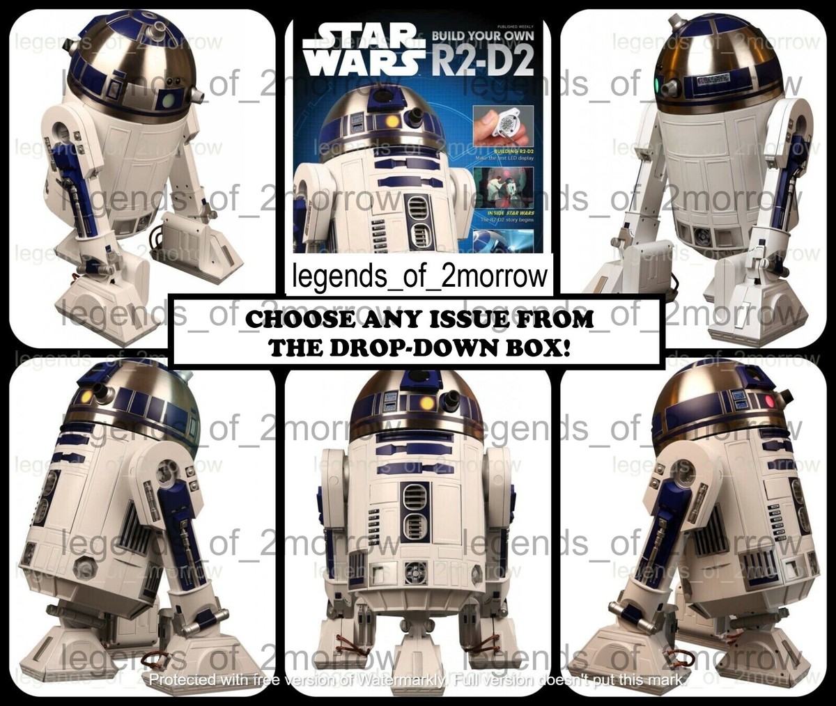 ディアゴスティーニ スターウォーズR2D2 1～100 全巻