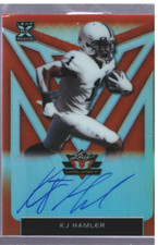 2020 Leaf Valiant Orange #BAKH2 K.J. Hamler Auto /50