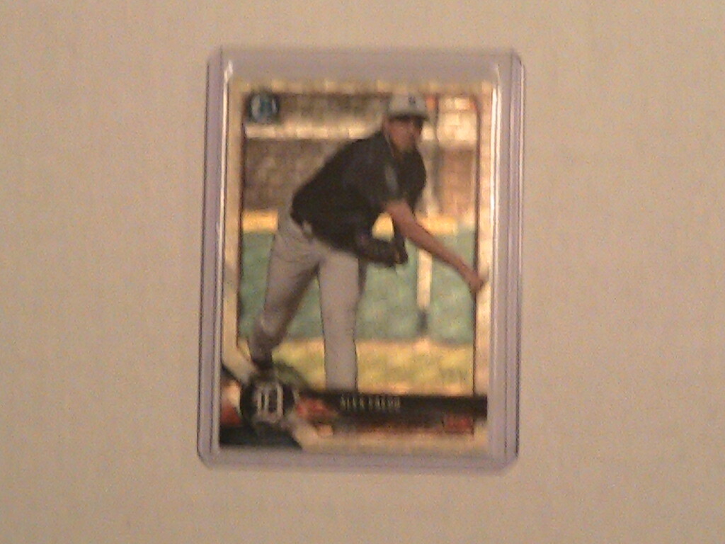2018 ALEX FAEDO SER. #D ( 1 OF 1 ) BOWMAN CHROME SUPERFRACTOR 1/1 DETROIT TIGERS