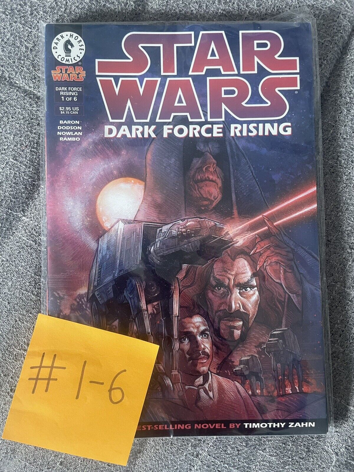 Star Wars Dark Force Rising #1 2 3 4 5 6 Complete Set 1-6 / Comic Run THRAWN