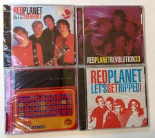 Red Planet LOT 4 CDs New Wave Garage Punk Degenerate Power Pop Ripped Gearhead