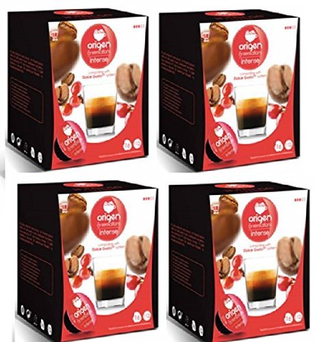 Capsulas Compatibles Dolce Gusto®* Origen Sensations Intenso 64 bebidas