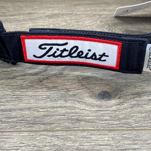 Titleist Footjoy Golf FJ Pro VI Visor Hat Adult Adjustable Embroidered Black - Picture 2 of 8