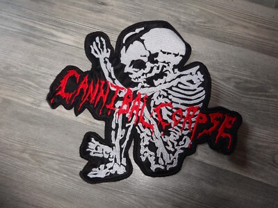 Death Metal Backpatch Patch Shape Monstrosity Obituary Immolation Deicide