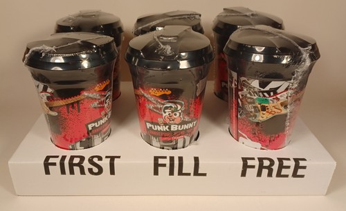 SET OF 6 Punk Bunny Coffee 7-11 Exclusive Green Day Tumbler Mugs ...