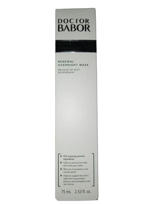 DOCTOR BABOR Renewal Overnight Mask Cleanformance Full Size 75ml NIB SEALED