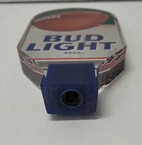 Bud Light Football Lucite Bier Zapfhahn Griff Top Zustand - Bild 4 von 4