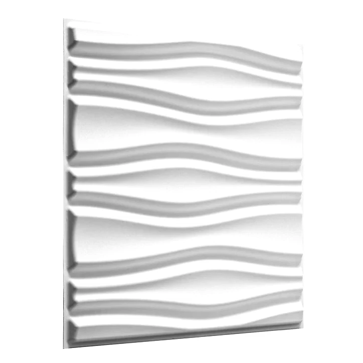 FLOWS ECO FRIENDLY 3D WALL ART PANELS / TILES - 12 PANELS / 50x50CM - WALL DECOR - Image 3 of 4