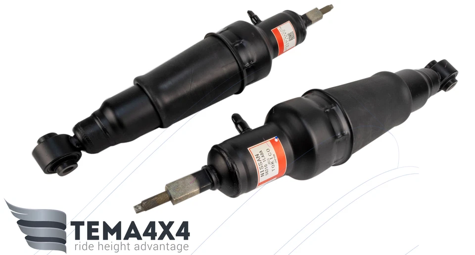 Amortiguador trasero genuino OEM 2x para Infiniti QX56 QX80 Nissan E6210-1LA8A Foto 4 de 4