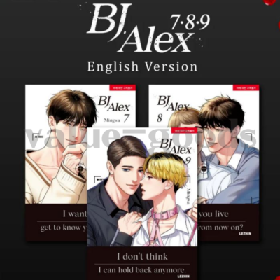 BJ Alex English Version Vol 7-9 Set Webtoon Manga Manhwa Lezhin