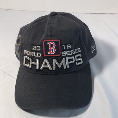 New Era 9TWENTY Boston Red Sox Hat - 2018 World Series Champs - Baseball Cap