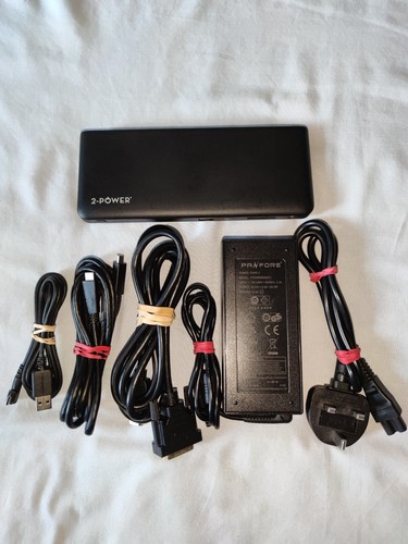Station d'accueil USB-C TRIPLE ÉCRAN 2 PUISSANCES - MODÈLE : DOC0117A + PSU & CÂBLES - Photo 15/16