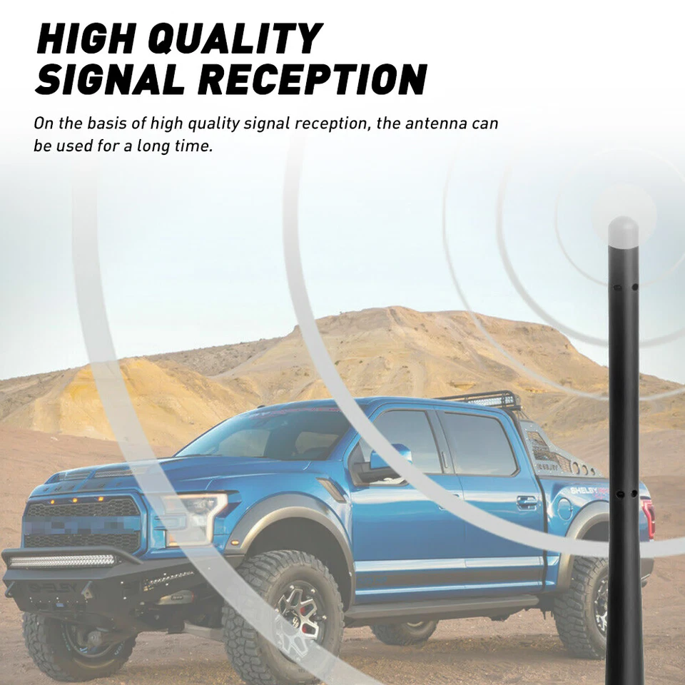 For Mitsubishi Mirage 1995-2024 7" Short Antenna Mast Radio AM/FM Reception - Image 3 of 4