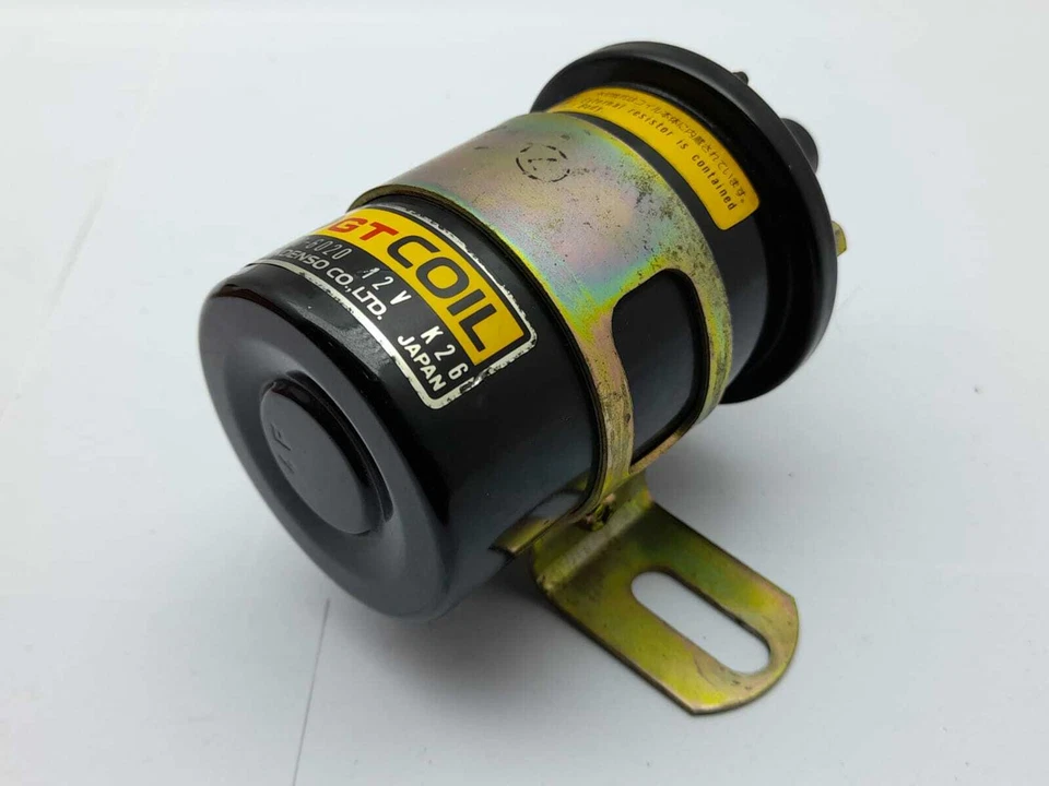 Bobina de encendido Toyota Corolla KE30 KE20 KE70 nueva 029700-6020 12V Denso Japón Foto 3 de 4