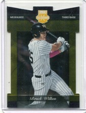 2023 Elite Extra Edition 2002 Retro Gold Die Cut Brock Wilken 6/10