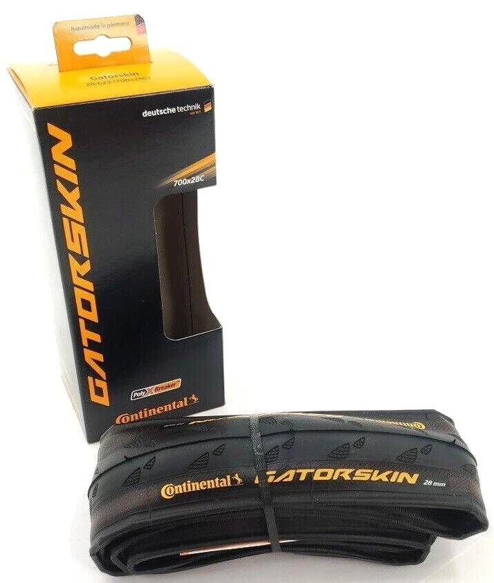 Continental Gatorskin 700x28 Folding Road Bike Tire 700 x 28mm