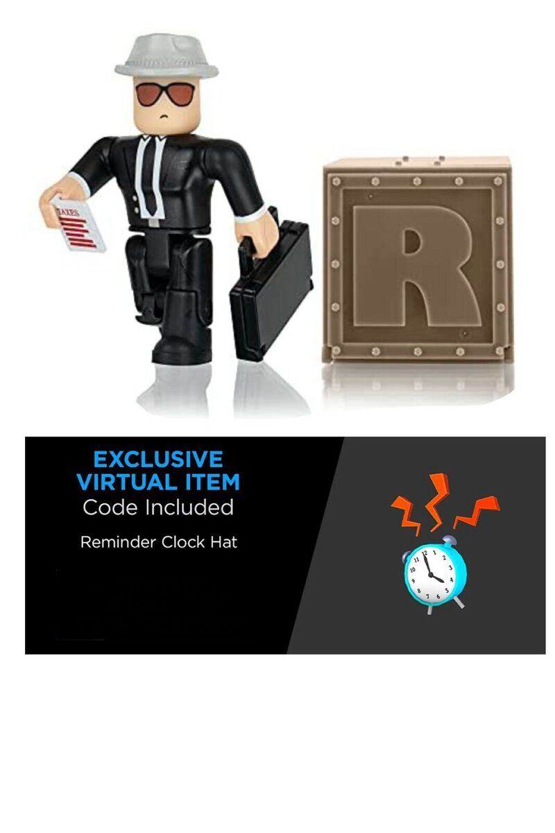  Roblox Deluxe Mystery Pack Action Figure Series 1 - Includes  Exclusive Virtual Item (Choose Figure) (SEEMOREHEARTS) : Toys & Games