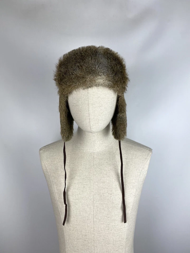 Sombrero de piel de trampero Ushanka estilo japonés Gant talla L/Xl Foto 2 de 4