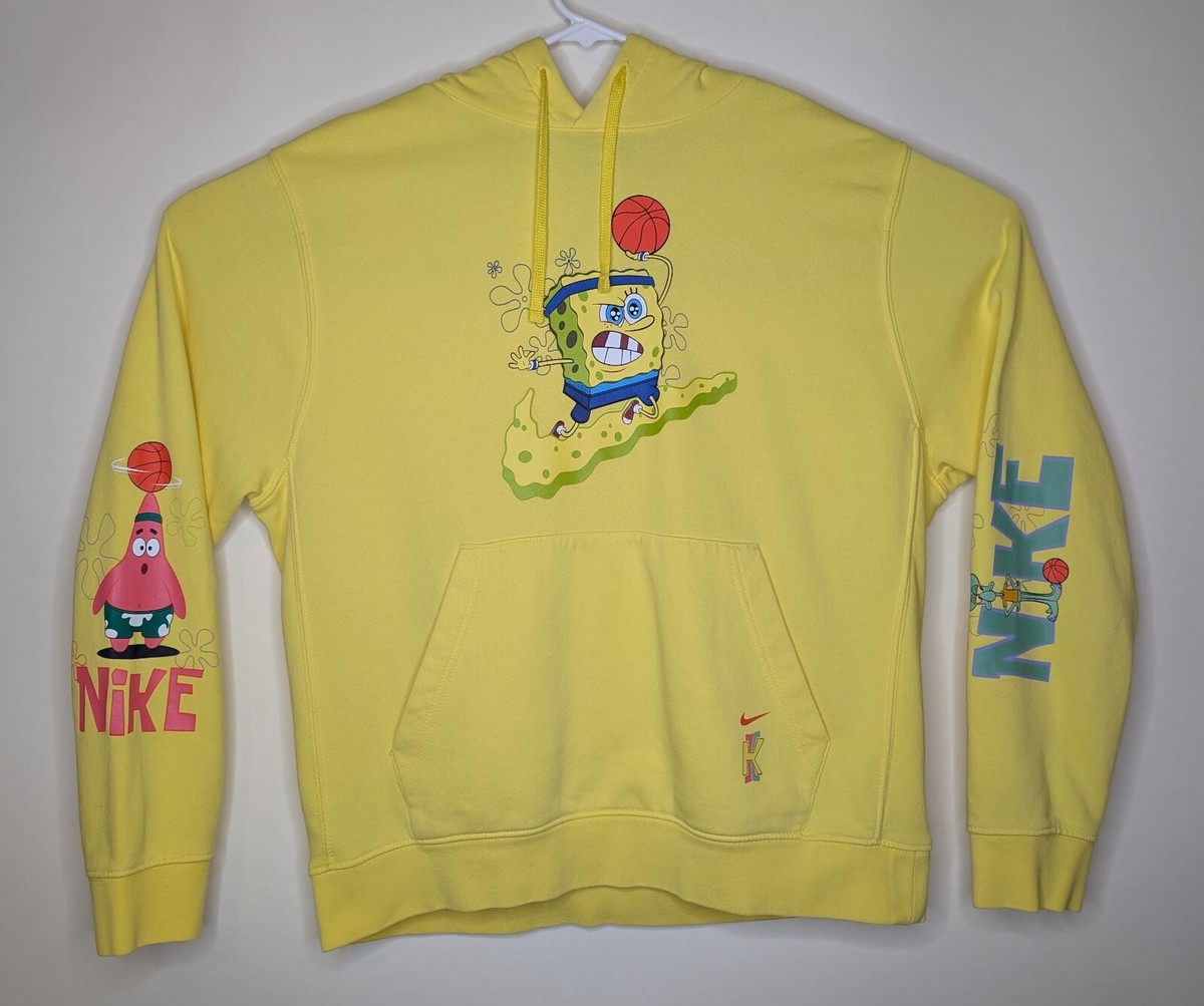 Nike Kyrie Irving x Spongebob Squarepants Hoodie Mens L