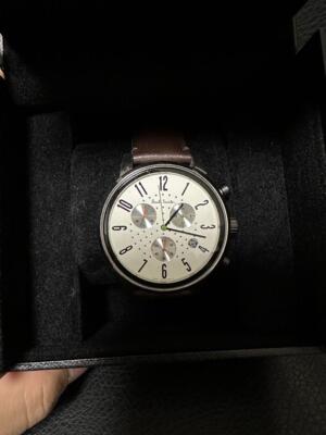 Paul Smith Brown Leather Strap Watch, made in Japan Paul Smith | Accessories | Paul Smith Brown Leather Strap  main image 4