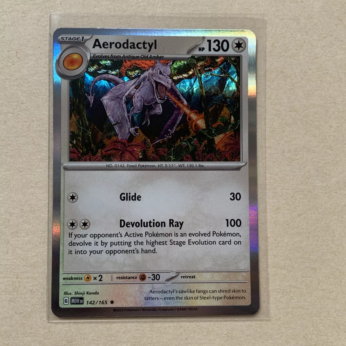 Pokemon Aerodactyl 151