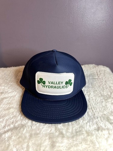 Vintage Valley Hydraulics Patch SnapBack Cap Hat Foam Lining