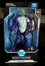McFarlane DC Multiverse Steel Reign Superman, Platinum Chase Brainiac Figure