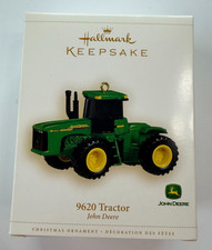 2006 Hallmark Keepsake John Deere 9620 Tractor Die Cast Christmas Ornament
