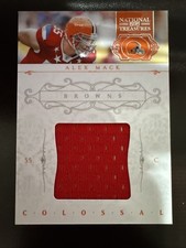 ALEX MACK 2012 Panini National Treasures Collossal /99 #43 Browns Memorabilia