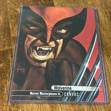 2024 Marvel Masterpieces XL 5x7 Wolverine Canvas #92