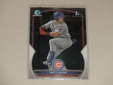 2023 Bowman Draft Chrome BDC-33 Matt Shaw