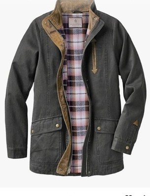 Legendary Whitetails Womens Saddle Country Shirt Jacket Tarmac Medium