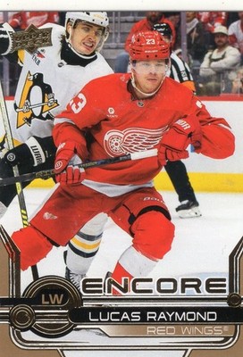 2024-25 Upper Deck Encore Gold E-11 Lucas Raymond