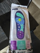 AKUSOLI Magnetic Shoe Insoles Arch Support for Plantar Fasciitis S/M - NEW
