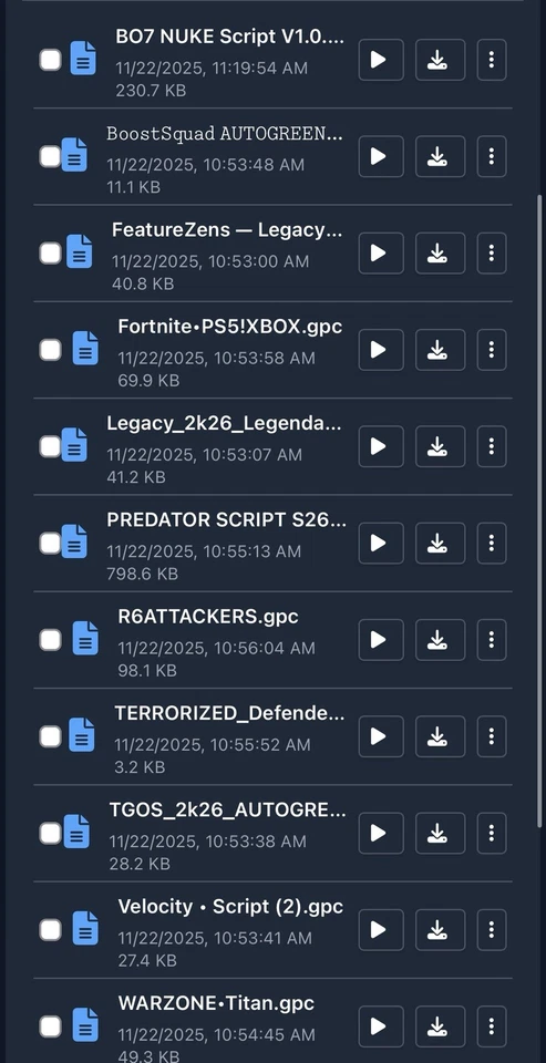 |NBA 2k26 Scripts And |BO7|R6|Fort|Apex legends|Warzone|5 2k Scripts|🔥11 PACK🔥 - Image 3 of 4