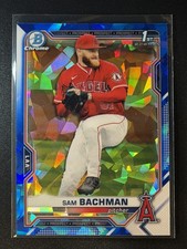 2021 Bowman Chrome Draft Sapphire Edition - Sam Bachman #BDC-196 (RC)