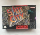 SNES Super Nintendo Sim City Game W/box!