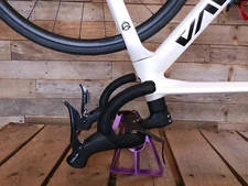 Upside Down Bike Repair stand.  Made in the USA ! Colors may vary.