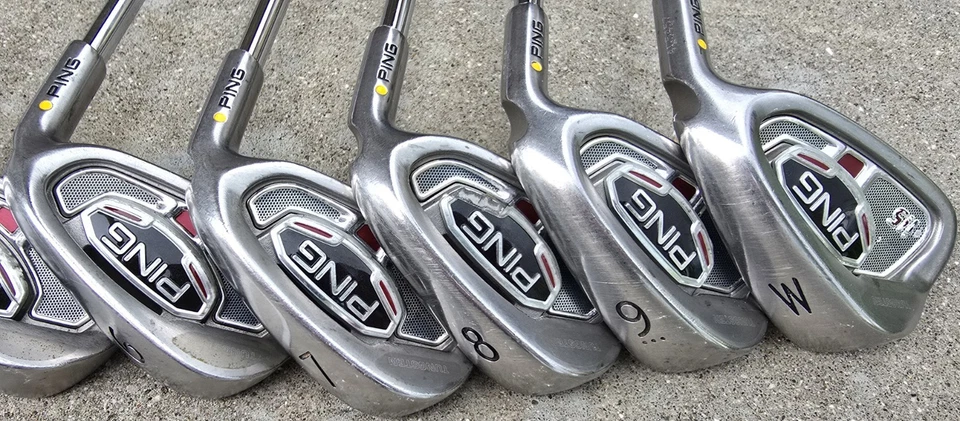 Ping i15 Yellow Dot Iron Set 3-9 PW Right Hand S300 Flex Steel Matching Serial # - Image 3 of 4