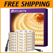 High Density Warm White LED Strip Lights - 16.4ft, 600 LEDs