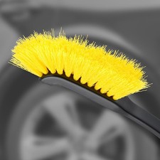 Car Wheel Wash Brush Car Wheel Rim Detailing Brush Ergonomic Soft Car Wheel QZTR