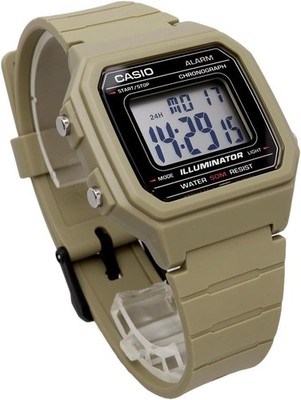 Casio W-217HM – Orologio Digitale Uomo Al Quarzo, Cinturino In Resina, Impermeabile 5 ATM, Retroilluminazione